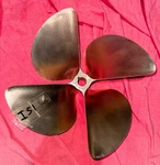 Acme 15 X 14.25 2249 Nibral Inboard Propeller Blade Left Hand 1/8" Bore (I51. Fixed Price $499.00.