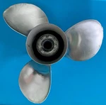 Stainless Steel 3-BLADE Mercury Prop Rh 12.5X21 #48-72500-21. Fixed Price $150.00.