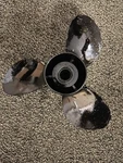 Tohatsu Prop 11X15 P/n 3T5B645320. Fixed Price $49.99.
