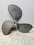 Propeller Columbian Hydroflite 17RH17P 3 Blade 1/8" Bore. Fixed Price $149.00.