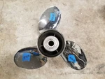 New Counter 14 1/4" X 17P Stiletto Advantage Ss Prop, Evinrude Johnson, # 3423. Fixed Price $256.00.