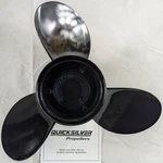 Quicksilver Black Diamond 3-BLADE Aluminum Propeller For Mercury And Mercruiser. Fixed Price $84.99.