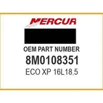 Mercury Eco Xp 16L18.5 8M0108351 Oem New. Fixed Price $795.58.