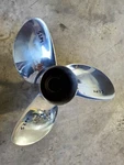 Counter 14 1/2" 19P Evinrude Johnson RX3 Ss Propeller, 177355, V4 Tbx, P5294. Fixed Price $356.00.
