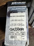 Quicksilver Black Diamond 9 1/4 X 12 1/2 QA2200R For Mercury Mariner 25 & 30HP. Fixed Price $80.00.