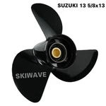 Boat Aluminum Outboard Propeller 13 5/8 X Fit Suzuki 50-140 HP58100-99E00-019. Fixed Price $118.75.