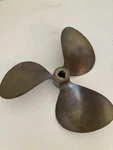 Michigan Wheel Dyna-jet Bronze Propeller 13X14 Rh 1" Bore Pattern 1163 Inboard. Fixed Price $180.00.