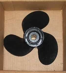 Michigan Wheel 012046 Johnson Evinrude Aluminum Propeller 60-90HP 593437. Fixed Price $136.40.