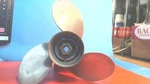 Vintage--used-aluminum Boat Propeller- Blade- No. 48-19640-13-- Spline Drive. Fixed Price $19.35.
