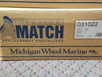 Michigan Wheel P/n 031022 16 X 13 Replaces Mercury 48-78114A40. Fixed Price $175.00.