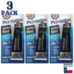 Permatex 82180 Ultra Black Rtv Silicone Gasket Maker - 3 Pack. Fixed Price $33.77.