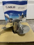 Solas Saturn 1/4 X 10 Stainless Steel Propeller For Mercury 1121-093-11. Fixed Price $120.00.