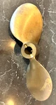 Michigan Brass Marine Boat Ship Propeller - 10" Wide. Fixed Price $59.49.
