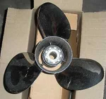 Michigan Wheel Mercury Mariner Force Honda Stainless Propeller 13.25X15"P. Fixed Price $460.04.