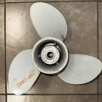 Michigan Wheel/omc 15X19P Aluminum 3 Blade Right Hand Propeller. Fixed Price $135.00.