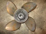 Evinrude Outboard Renegade Blade Stainless Propeller (14.25X19). Fixed Price $191.25.