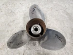 13" X 23P Michigan Wheel Super Stainless Propeller, SSM423, Mercury, P9492. Fixed Price $128.00.