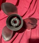 Quicksilver 12 5/8 X 48-72758 Stainless Prop Mercury Mariner 40-140HP (K597). Fixed Price $195.00.