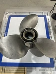 Used Stainless Steel Propeller Mercury 48-823661 Lh 20 Pitch. Fixed Price $374.99.