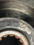 1960S Mercury 65 Hp 70 Brass Propeller 48-31456. Fixed Price $32.00.