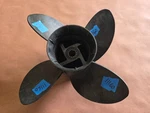 New Blade Composite 12.8" X 17P Comprop Prop, 0434K, Omc Evinrude, P11160. Fixed Price $93.00.