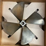 Acme 977 13-1/4" X 15-1/2" .060 Cup With Spline Bore Lh Boat Prop. Fixed Price $400.00.