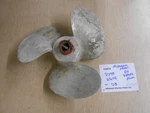 PJ75 Michigan Wheel Omc Propeller 10-1/4X10 Rh Alum 3-BLADE Pin Drive 012043 D8. Fixed Price $34.99.