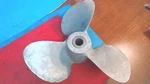 Vintage- Michigan -pr 232-ALUMINUM Boat Motor Propeller 3-BLADE-USED. Fixed Price $32.40.