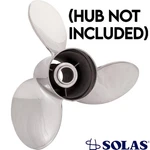 New 15.25X19P Stainless Steel Propeller Fits Yamaha 3 Blades Rh Rubex. Fixed Price $616.33.