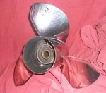 Ballistic Stainless Steel Prop For Suzuki 60 140HP 13 5/8 X 15 335530 (67-14). Fixed Price $299.00.
