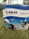 Solas Stainless Prop. Fixed Price $160.00.