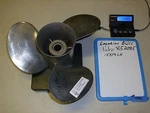 15X19C Volvo Stainless Lh Blade Propeller 852085 Aka Mi Wheel SSV-191-C 083003. Fixed Price $399.00.