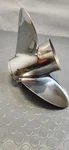 Michigan Wheel Rapture Stainless Steal Propeller 033085 13-1/4 X 17 (2421). Fixed Price $350.00.