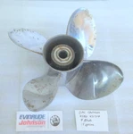 Ws Evinrude Johnson Omc 431719 Stainless 4-BLADE Prop 15 Spline Used Boat Parts. Fixed Price $159.96.