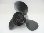 101014 13 1/2" X 23 Pitch Blade Alum. Prop Yamaha 150-300HP Spline. Fixed Price $225.00.