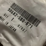 Oem Honda 90682-SB0-671 Jdm Clamp, Canister Hose,genuine 2004 NSR50. Fixed Price $5.00.