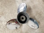 Left Hand 14" X 19P Quicksilver Laser Ss Prop, 48-16543-19, Mercury Yam # 2548. Fixed Price $278.00.