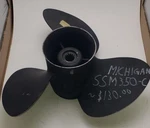 Michigan Propeller SSM350-C, 15 3/4 17 Rh, Excellent Used Condition. Fixed Price $125.00.