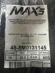 Mercury Max Propeller 15L22.3 48-8M0131145. Fixed Price $2800.00.