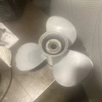 Oem Mercury Yamaha 14 X Aluminum Outboard Propeller # 48-77338A33 11PL. Fixed Price $50.00.