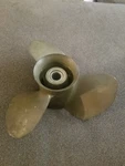 Quicksilver Brass Propeller. 48-31460-A3-15, Nice Condition. Fixed Price $60.00.