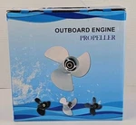 Southmarine Aluminum Alloy Propeller 9 1/4X10-J Outboard Eng Ym-pa 1-4X10-J. Fixed Price $50.00.