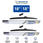 Michelin Stealth Hybrid 18"/18" Wiper Blade Set 2-PC For Mercury Cougar 71-88. Fixed Price $19.95.