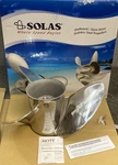 New Genuine Solas 1551-140-24 Propeller Hr Titan 3 Blade 14"D 24" Pitch Ss. Fixed Price $422.26.