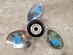 New Counter 15" X 21P Evinrude Johnson Brp Rebel Ss Propeller, 763573, P5762. Fixed Price $389.00.