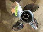 Evinrude Cyclone Propeller 14 1/8 X18P Lh. Fixed Price $200.00.