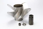 Mercury Offshore Rh Stt 14 X 21 Propeller 90 115 135 150 175 + Hp. Fixed Price $315.00.