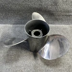 Used Mercury Vengeance Stainless Steel Propeller 48-16322A45 13 3/8" X 25P. Fixed Price $300.00.