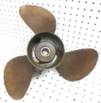 Vintage Michigan Wheel 15 X Brass Propeller Splines Lake Cabin Decor. Fixed Price $49.99.
