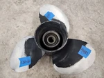 Aluminum 3/4" X 13P Solas Amita Propeller, 3411-138-13, Yamaha 4.25", P9481. Fixed Price $22.00.